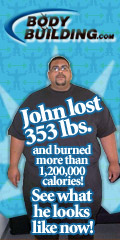 John lost 353 lbs. and burned 1,200,000+ calories