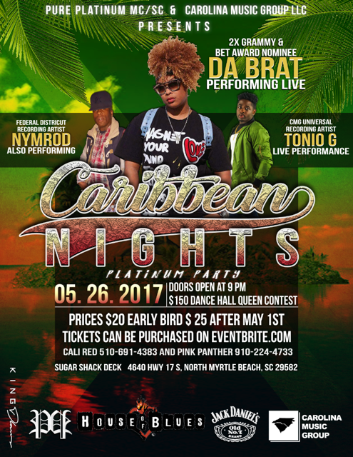 Caribbean Nights Platinum Party