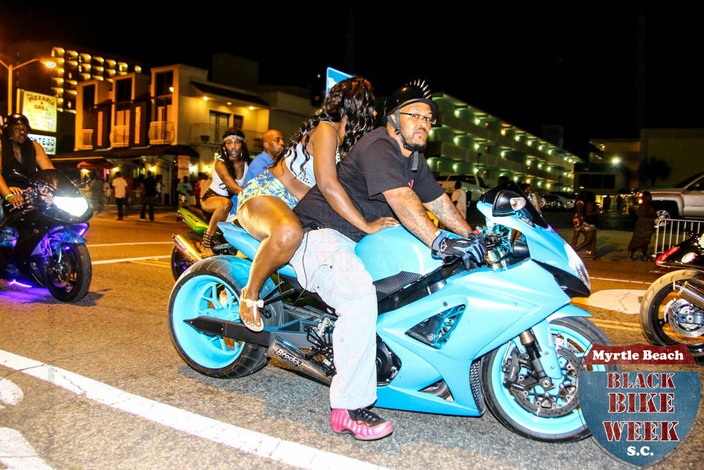 Black Bike Week Pictures.